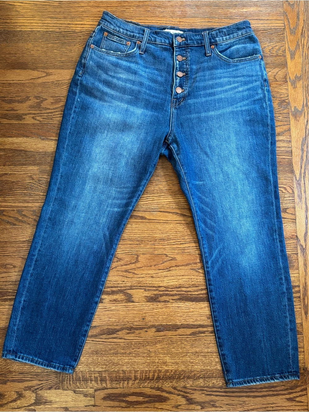 Madewell High-Rise Button Fly Jeans - The Perfect Vintage - Size 32